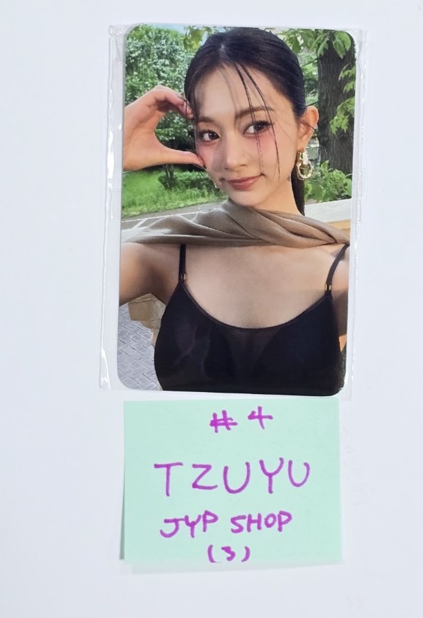 Tzuyu (of Twice) "abouTZU" - JYP Shop Pre-Order Benefit Photocard [24.9.24] - HALLYUSUPERSTORE