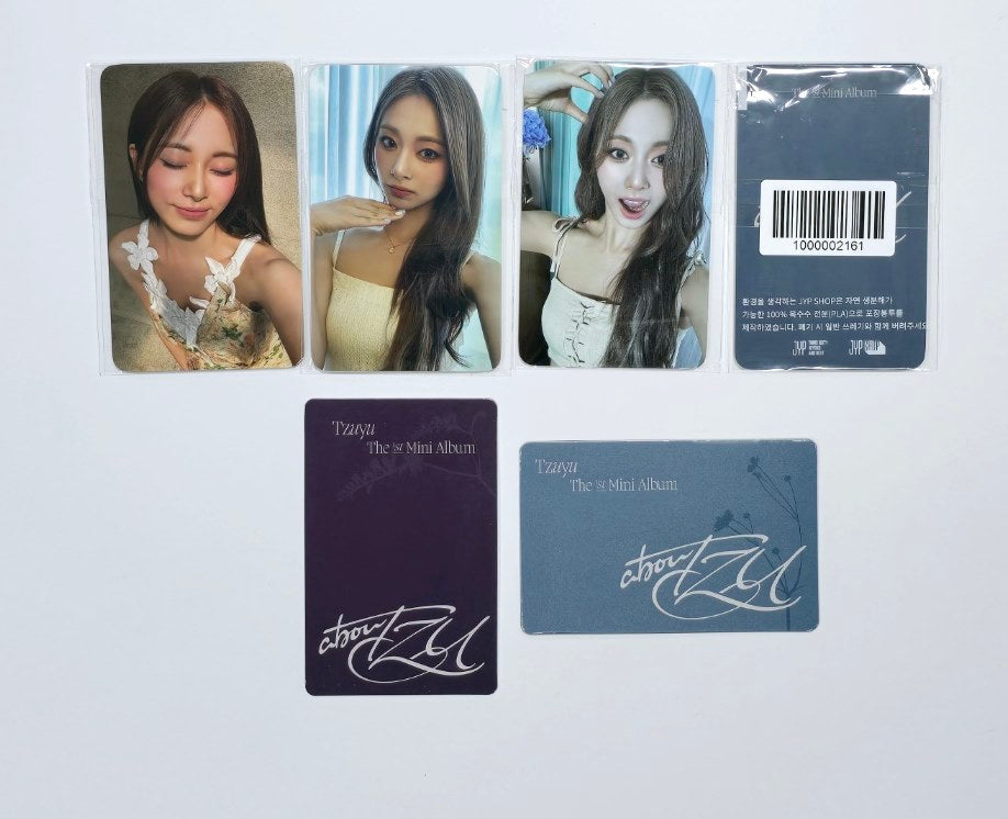 Tzuyu (of Twice) "abouTZU" - JYP Shop Pre-Order Benefit Photocard [24.9.24] - HALLYUSUPERSTORE