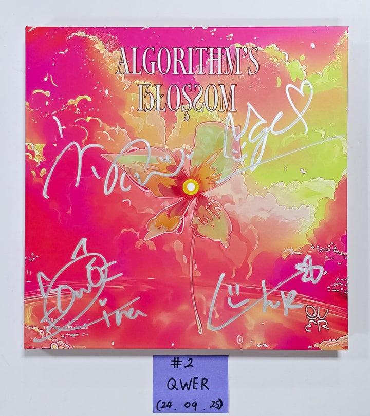 FIFTY FIFTY "Love Tune", TXT "TEMPTATION", QWER "Algorithm's Blossom", Loossemble "TTYL" - Hand Autographed(Signed) Promo Album [24.9.25]