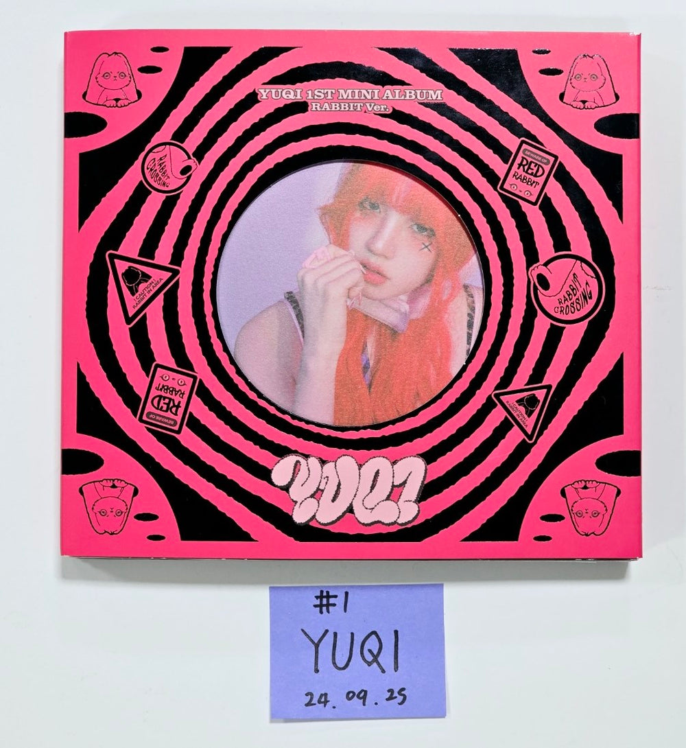 YUQI "YUQ1" - Hand Autographed(Signed) Album [24.9.25] - HALLYUSUPERSTORE