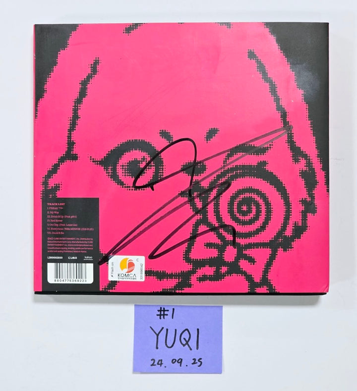 YUQI "YUQ1" - Hand Autographed(Signed) Album [24.9.25] - HALLYUSUPERSTORE