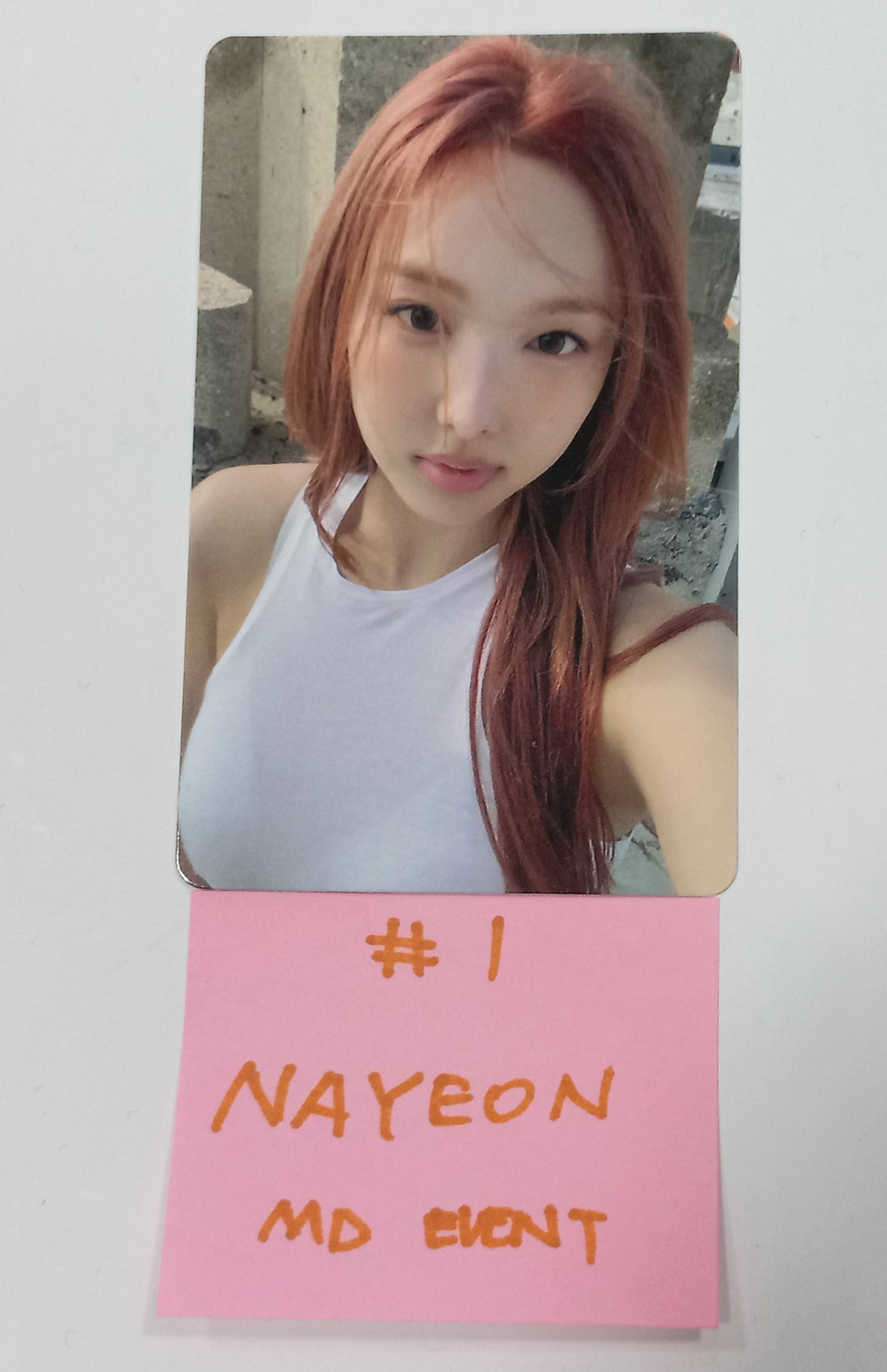 NAYEON (Of TWICE) "NA" - JYP Shop MD Event Photocard [24.9.25] - HALLYUSUPERSTORE