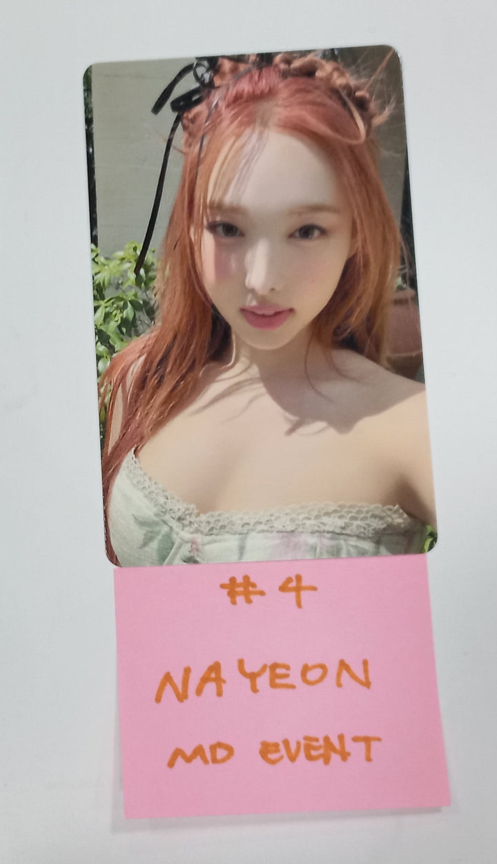 NAYEON (Of TWICE) "NA" - JYP Shop MD Event Photocard [24.9.25] - HALLYUSUPERSTORE