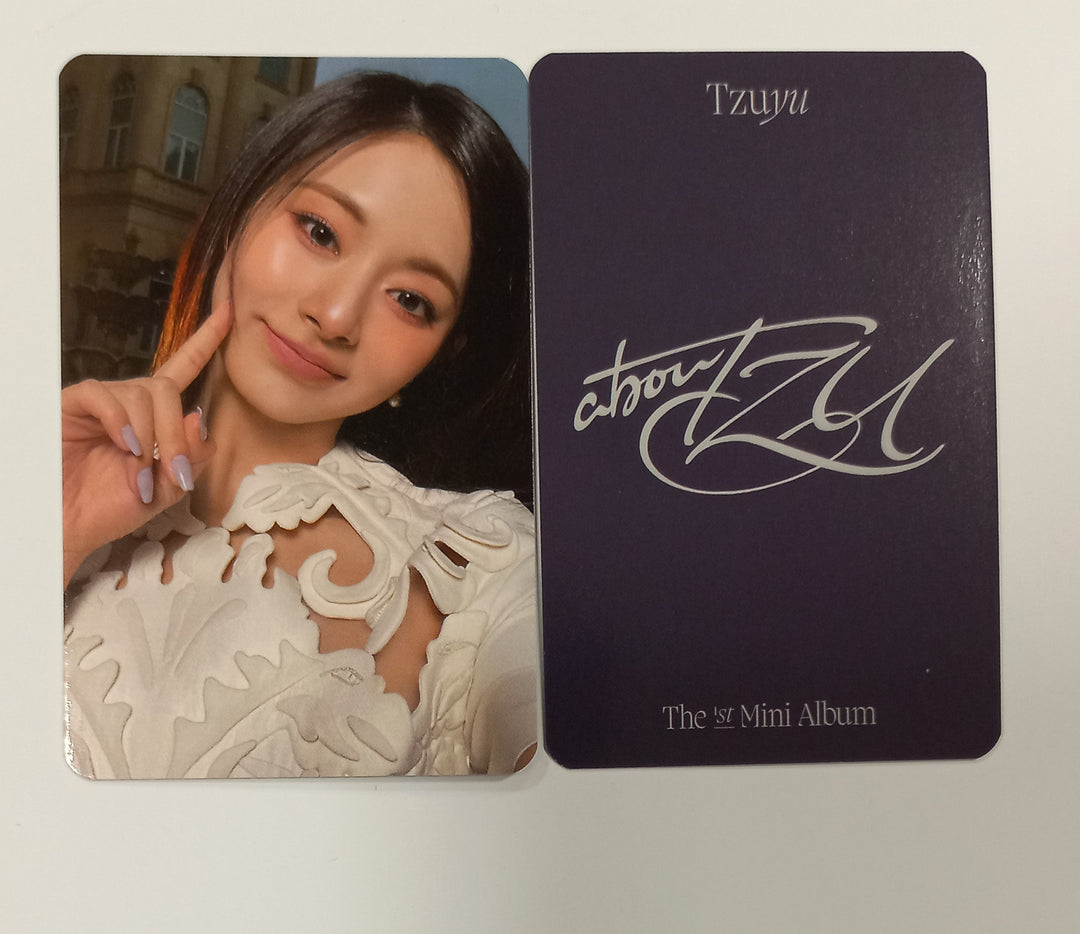 Tzuyu (of Twice) "abouTZU" - Music Plant Pre-Order Benefit Photocard [Digipack Ver.] [24.9.25] - HALLYUSUPERSTORE