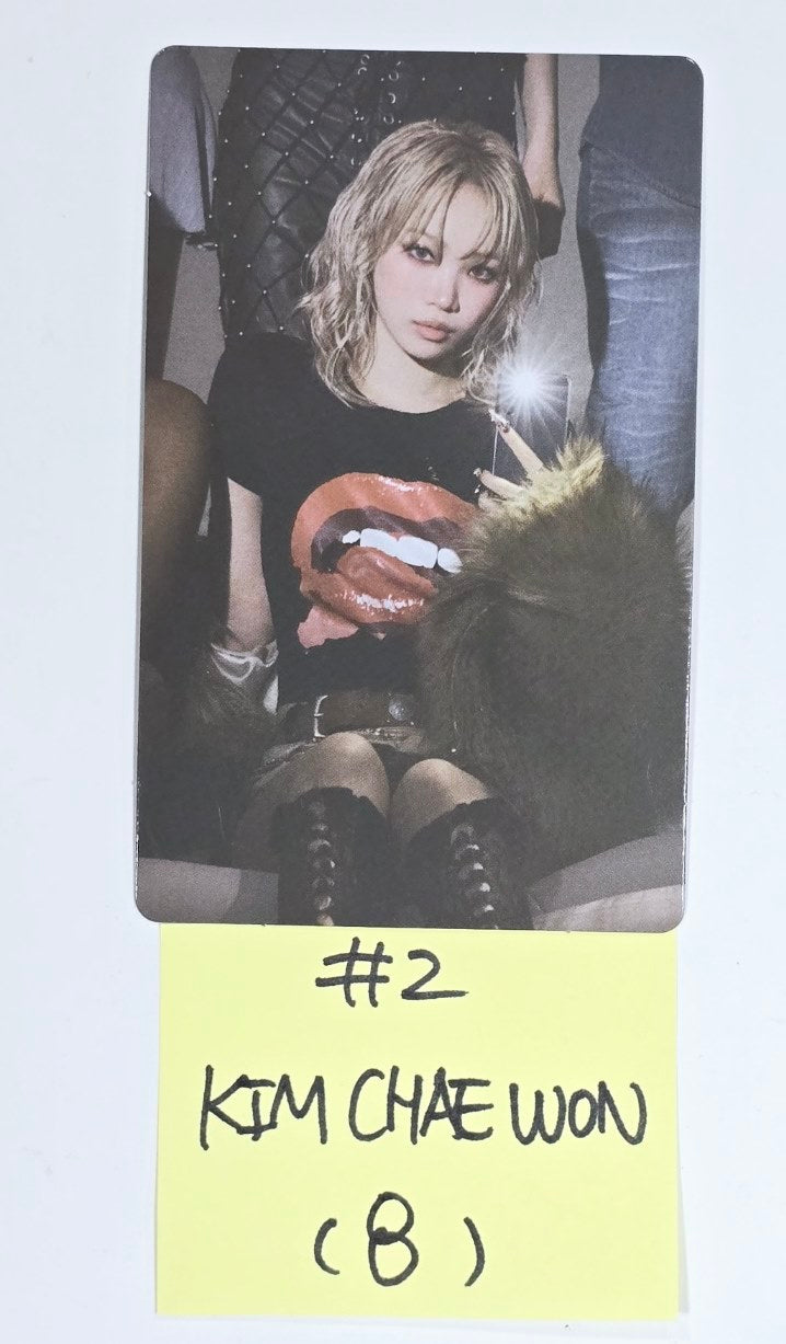 LE SSERAFIM "CRAZY" - Official Mini Photocard [Restocked 9/26] [24.9.25] - HALLYUSUPERSTORE