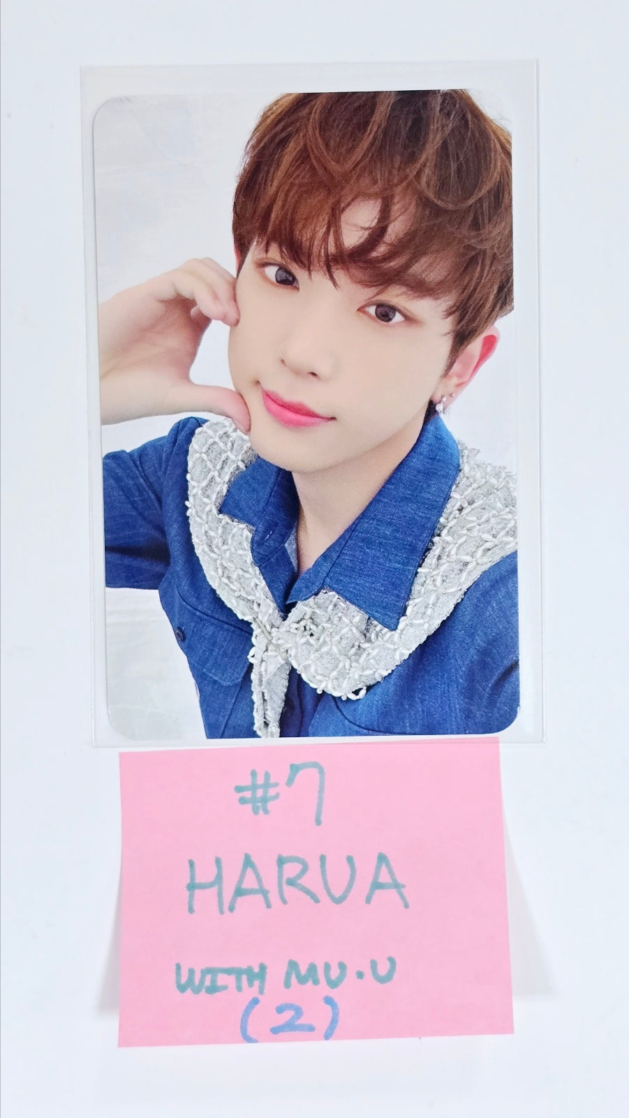 &TEAM "Aoarashi" - Withmuu Lucky Draw Event Photocard [24.9.25] - HALLYUSUPERSTORE