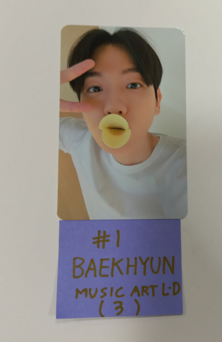 BAEKHYUN "Hello, World" - Music Art Lucky Draw Event Photocard [Folder Ver.] [24.9.26] - HALLYUSUPERSTORE