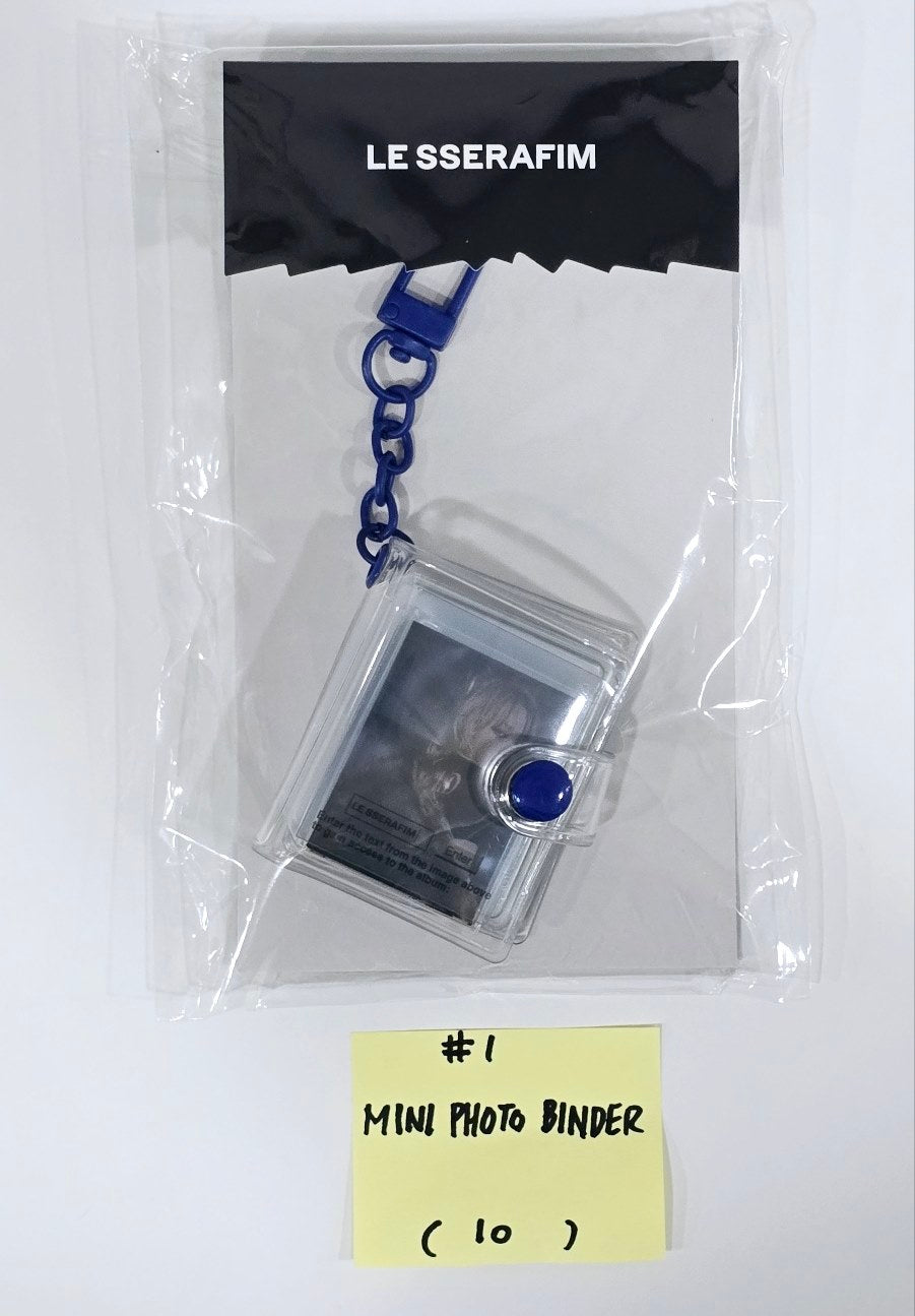 LE SSERAFIM "CRAZY" - Showroom Official MD [Mini Photo Binder, Jacket, Pants, Pouch Keyring, T-shirt, Hat, Mouse Pad, Necklace] [24.9.26] - HALLYUSUPERSTORE