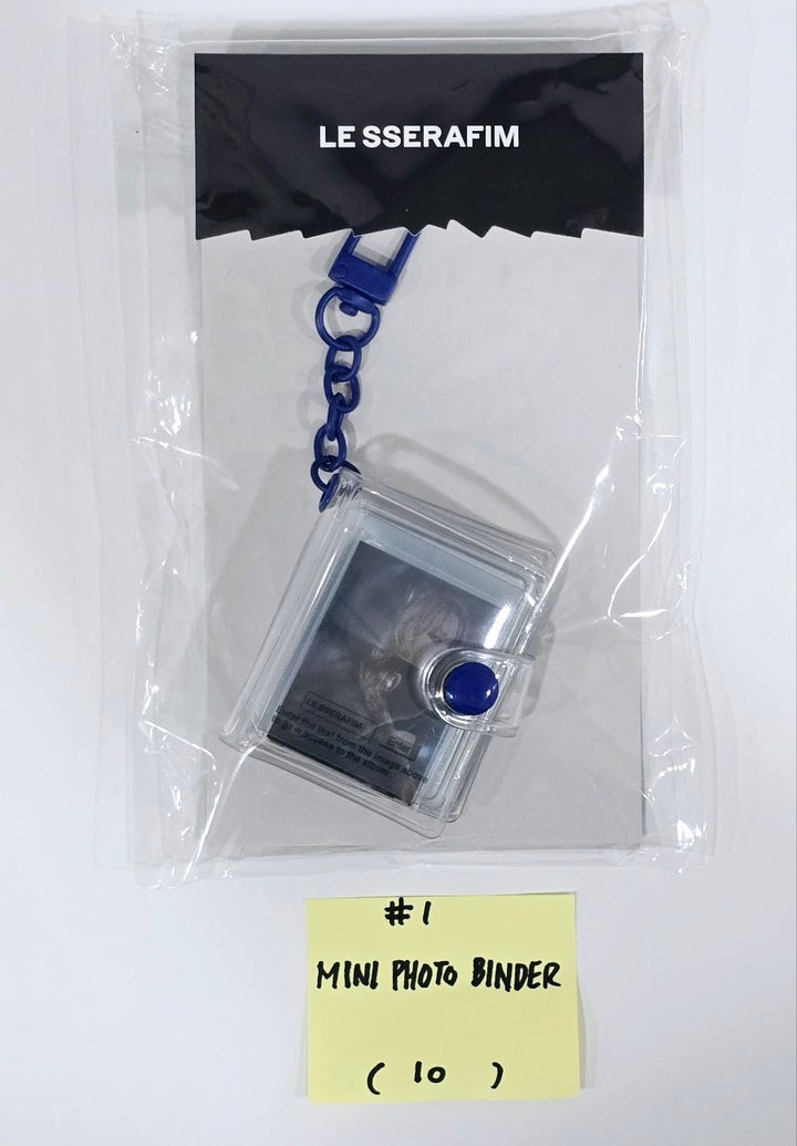 LE SSERAFIM "CRAZY" - Showroom Official MD [Mini Photo Binder, Jacket, Pants, Pouch Keyring, T-shirt, Hat, Mouse Pad, Necklace] [24.9.26] - HALLYUSUPERSTORE