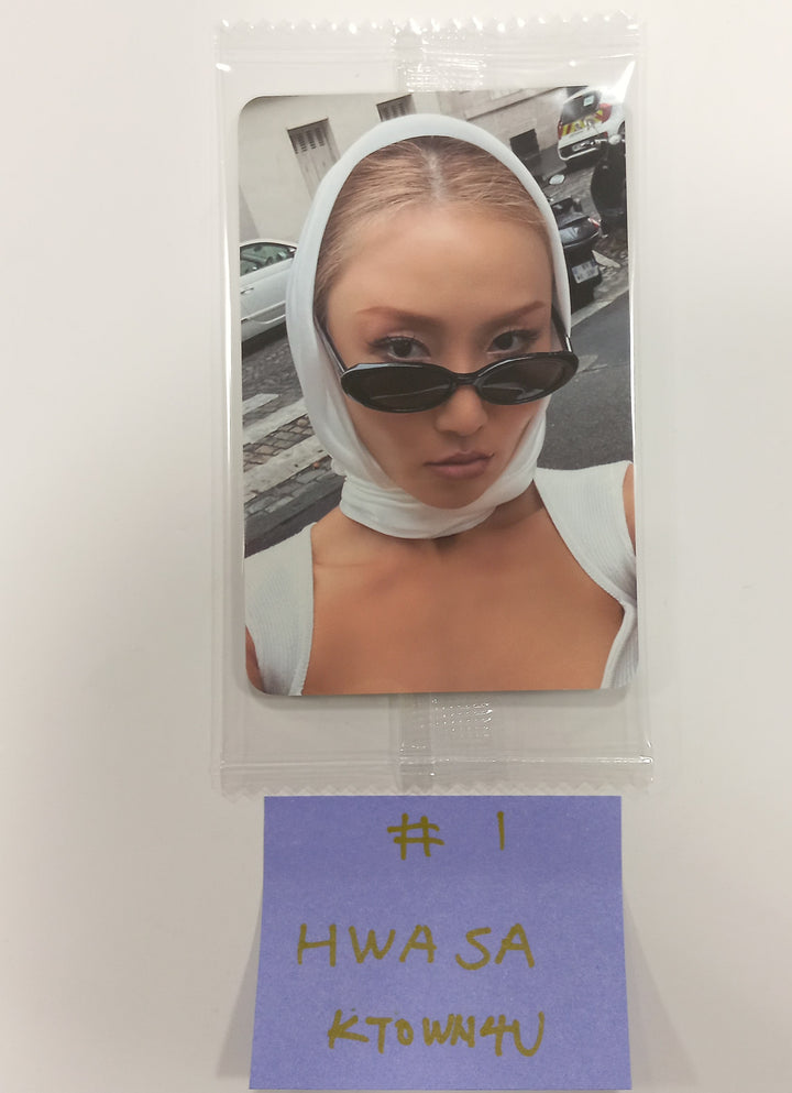 Hwasa “O” - Ktown4U Pre-Order Benefit Photocard [24.9.26] - HALLYUSUPERSTORE