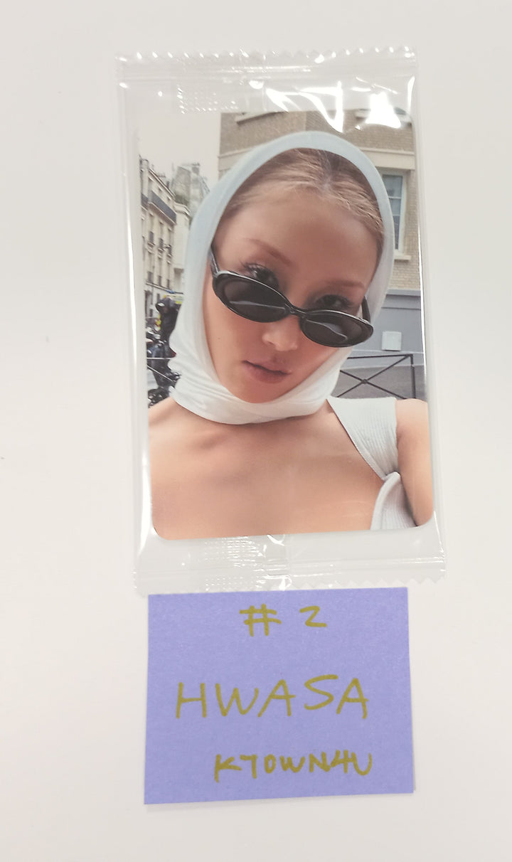 Hwasa “O” - Ktown4U Pre-Order Benefit Photocard [24.9.26] - HALLYUSUPERSTORE