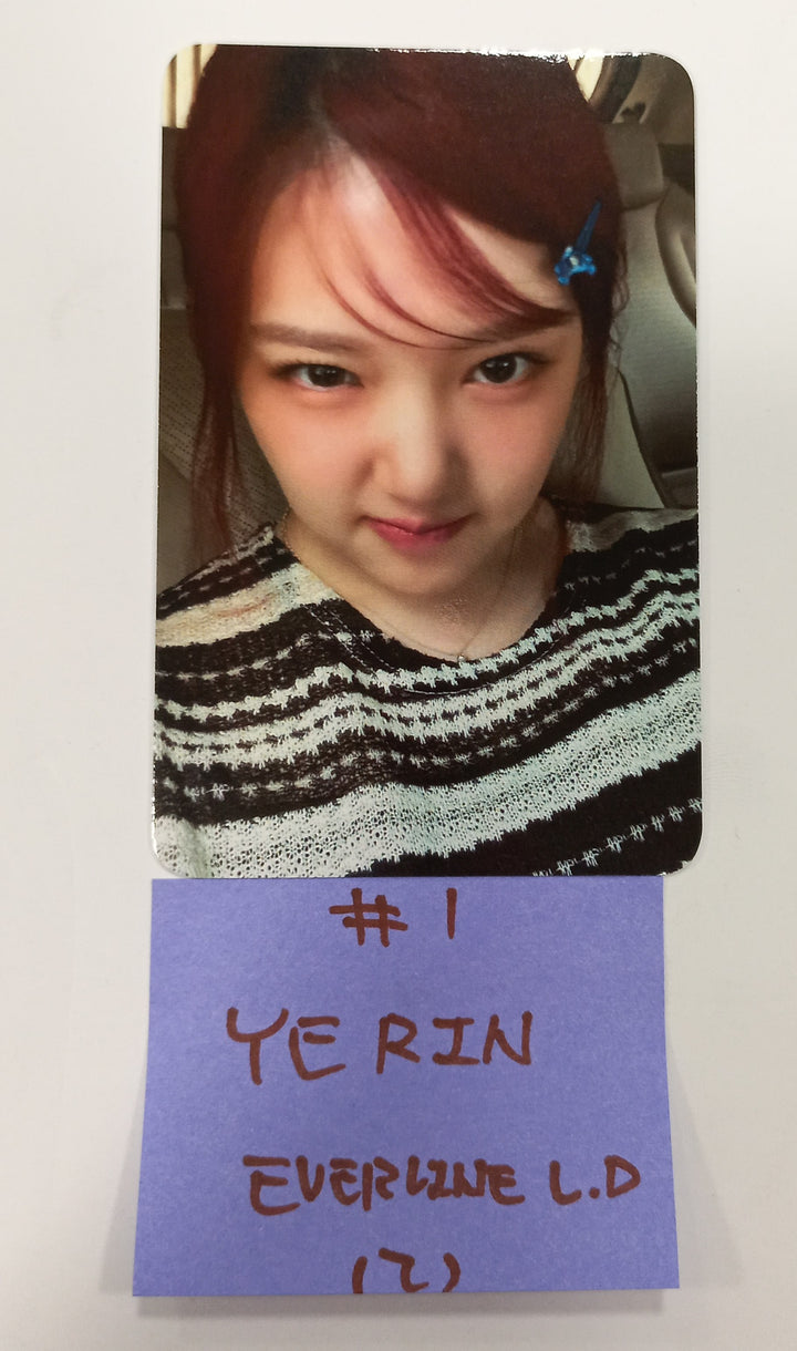 YERIN 'Rewrite ' - Everline [Fansign & Lucky Draw] Event Photocard [24.9.26] - HALLYUSUPERSTORE