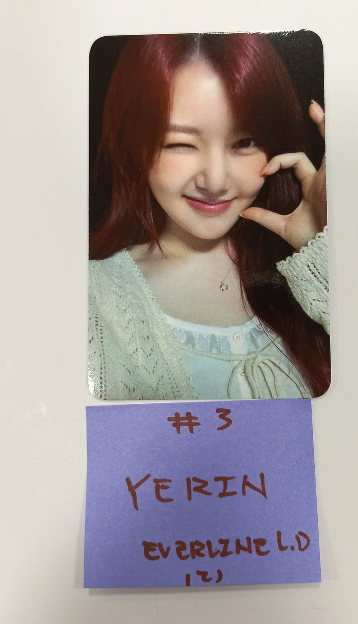 YERIN 'Rewrite ' - Everline [Fansign & Lucky Draw] Event Photocard [24.9.26] - HALLYUSUPERSTORE