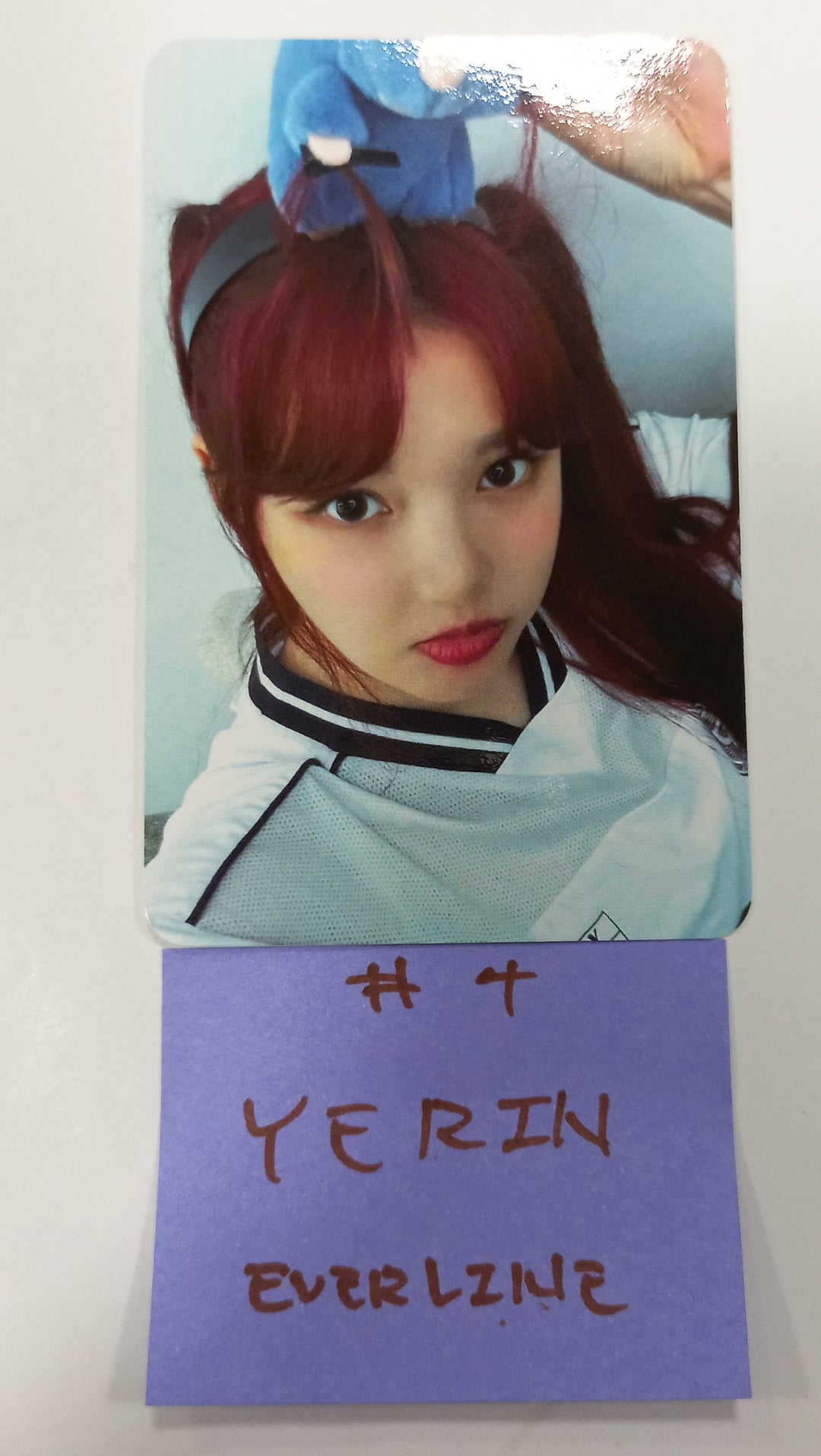 YERIN 'Rewrite ' - Everline [Fansign & Lucky Draw] Event Photocard [24.9.26] - HALLYUSUPERSTORE