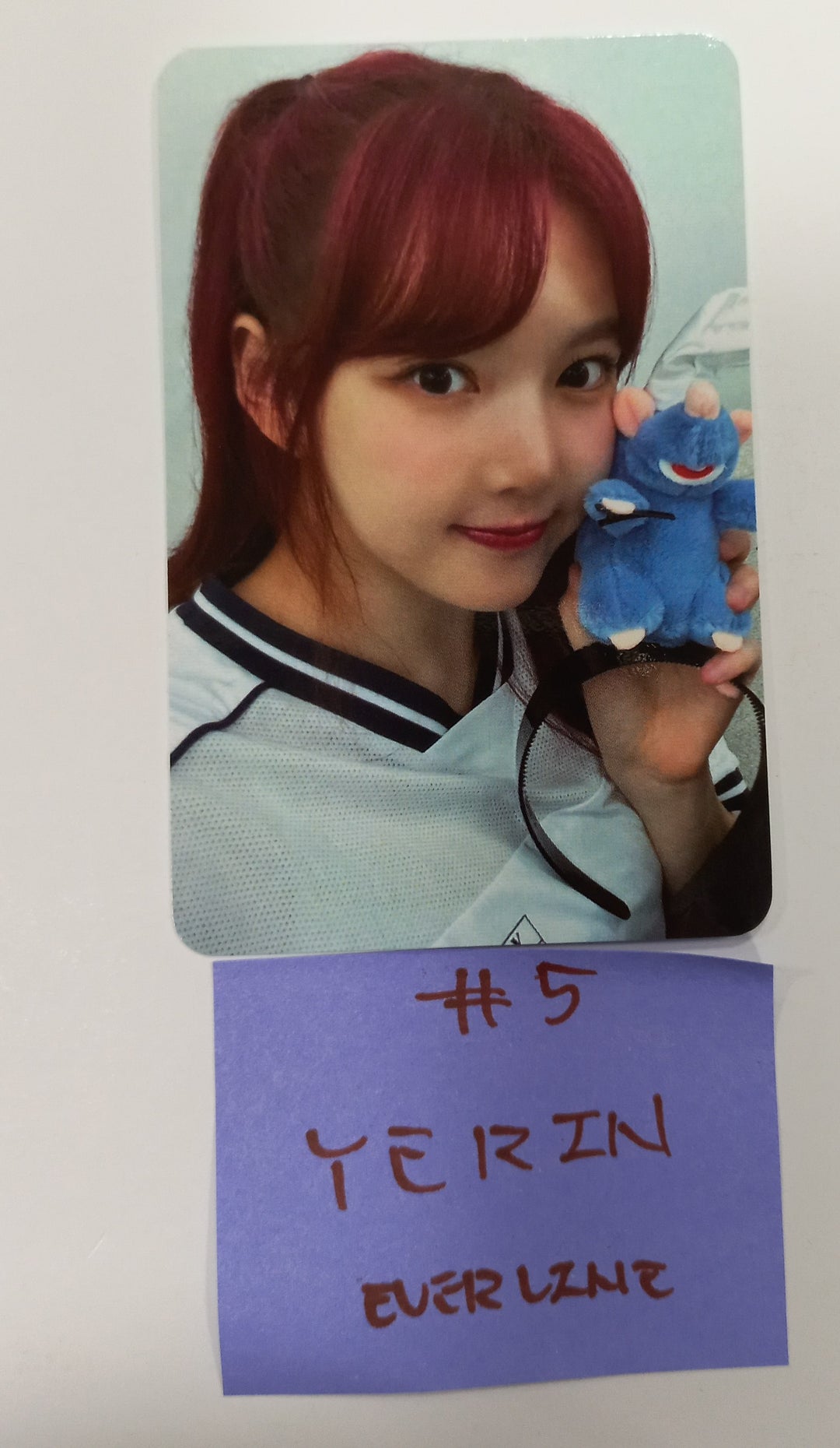 YERIN 'Rewrite ' - Everline [Fansign & Lucky Draw] Event Photocard [24.9.26] - HALLYUSUPERSTORE