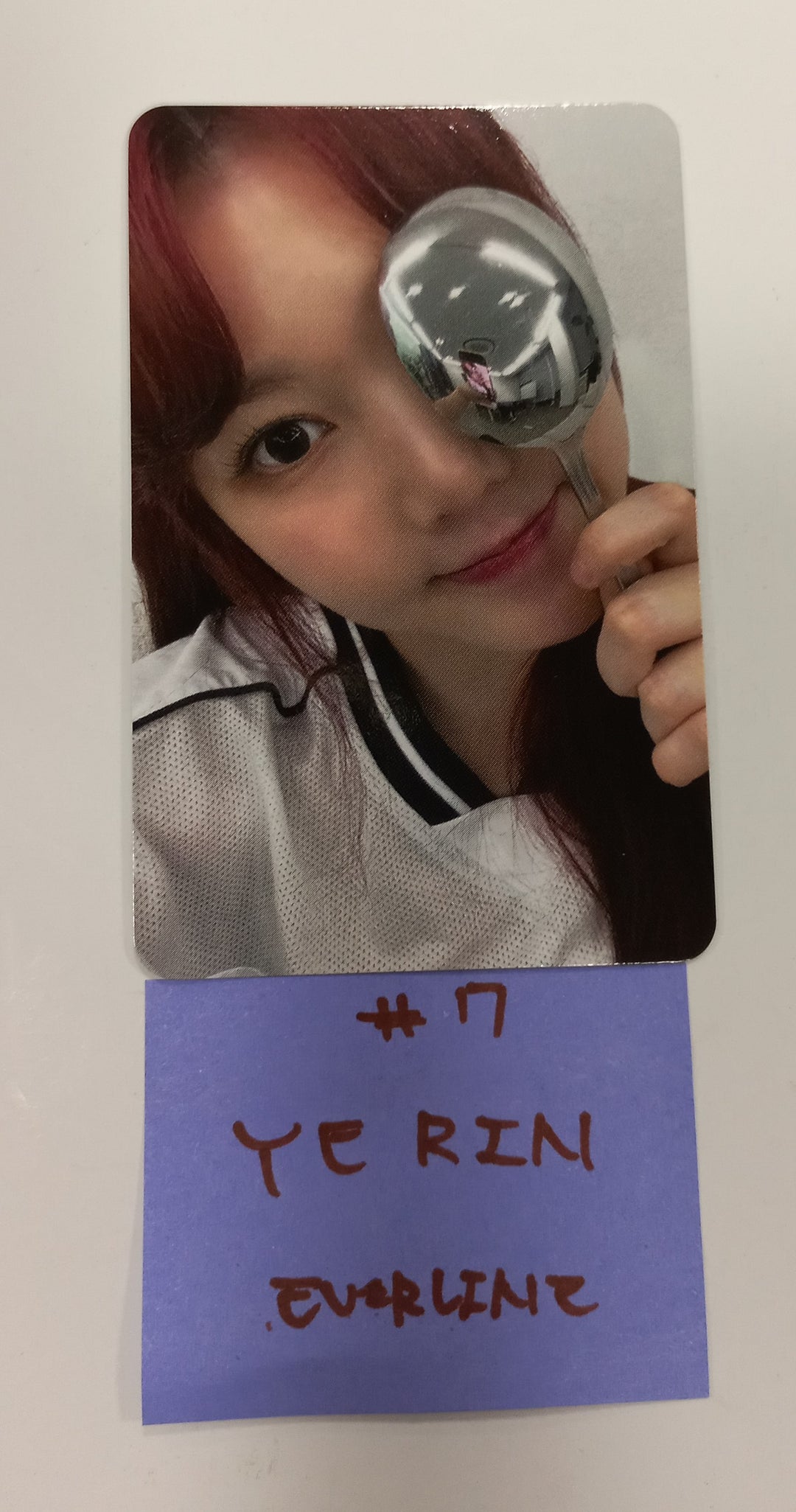 YERIN 'Rewrite ' - Everline [Fansign & Lucky Draw] Event Photocard [24.9.26] - HALLYUSUPERSTORE