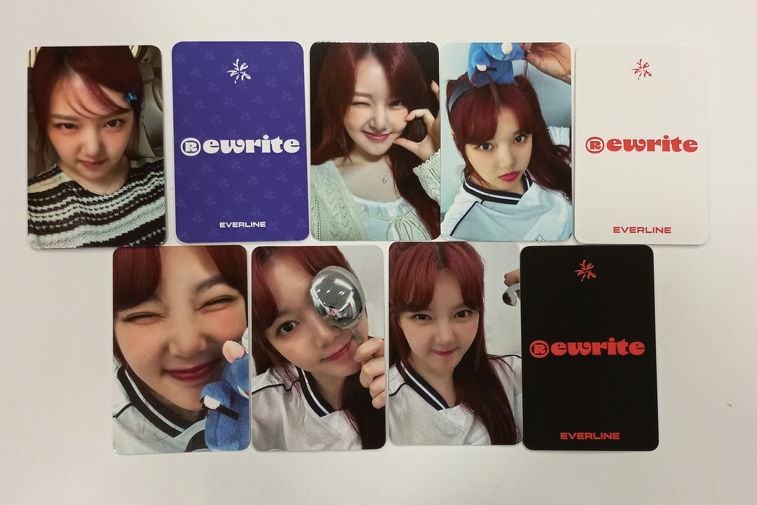 YERIN 'Rewrite ' - Everline [Fansign & Lucky Draw] Event Photocard [24.9.26] - HALLYUSUPERSTORE