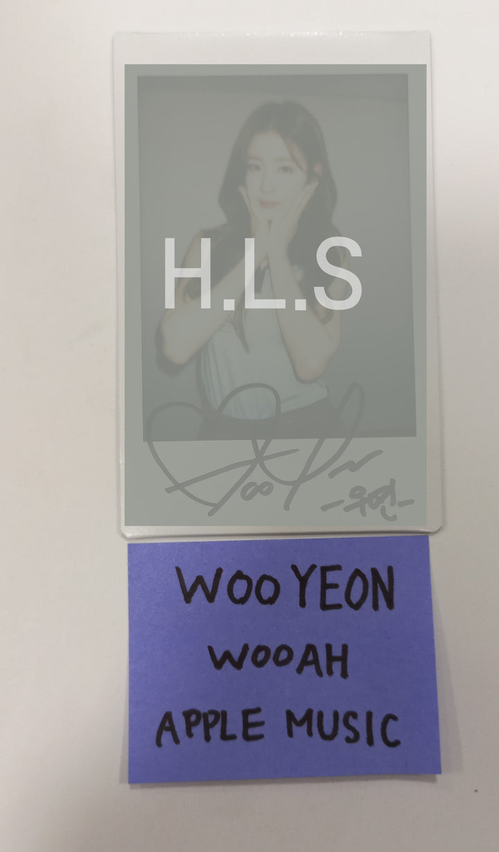 Wooyeon (Of Wooah) "Unframed" - Hand Autographed(Signed) Polaroid [24.9.26] - HALLYUSUPERSTORE