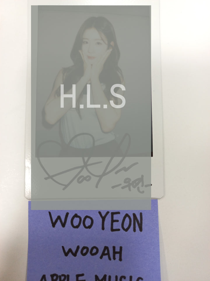 Wooyeon (Of Wooah) "Unframed" - Hand Autographed(Signed) Polaroid [24.9.26] - HALLYUSUPERSTORE