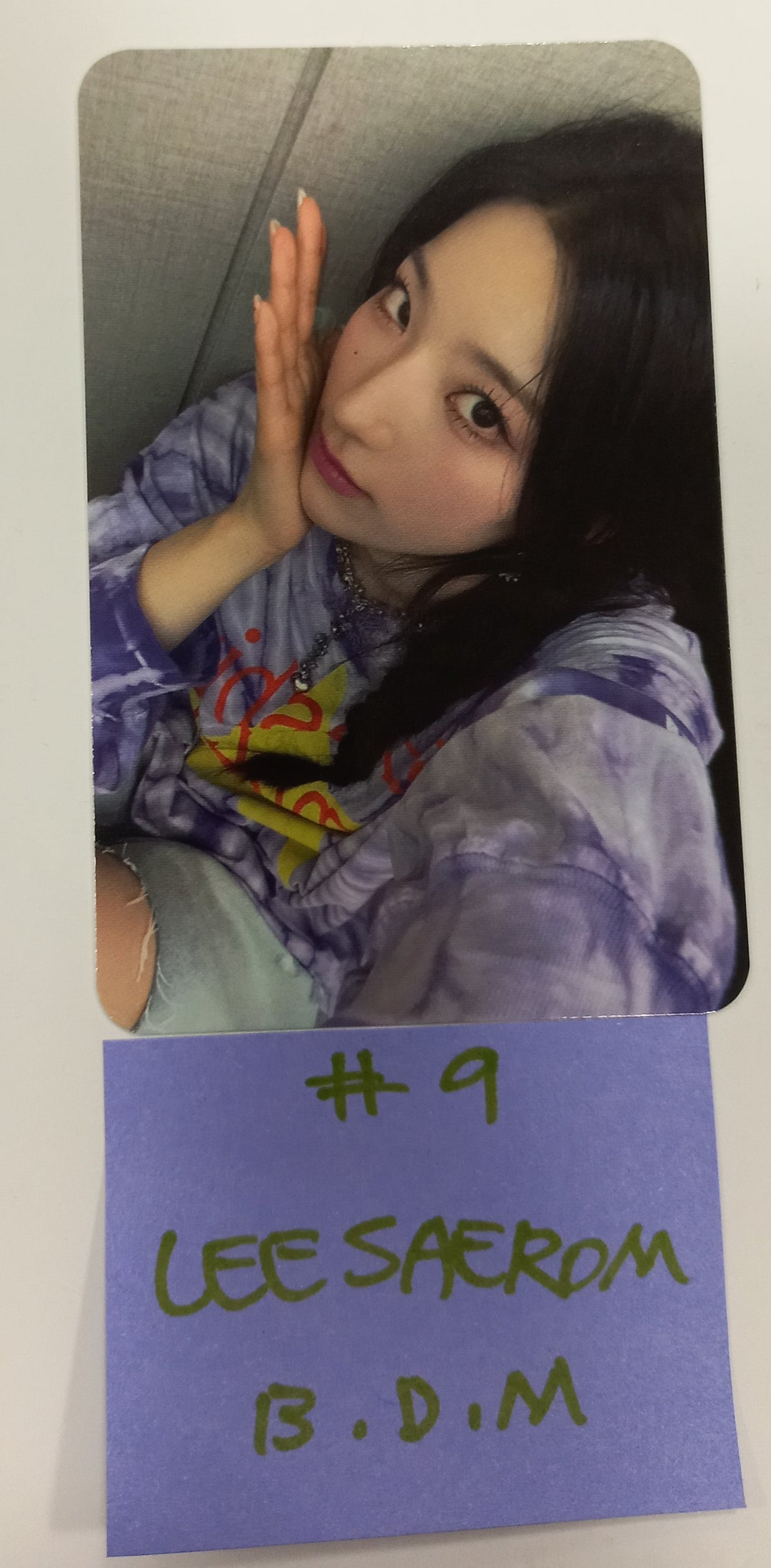 Fromis_9 "SuperSonic" - [Soundwave, Music Plant, Blue Dream Media] Fansign Event Photocard [24.9.26]