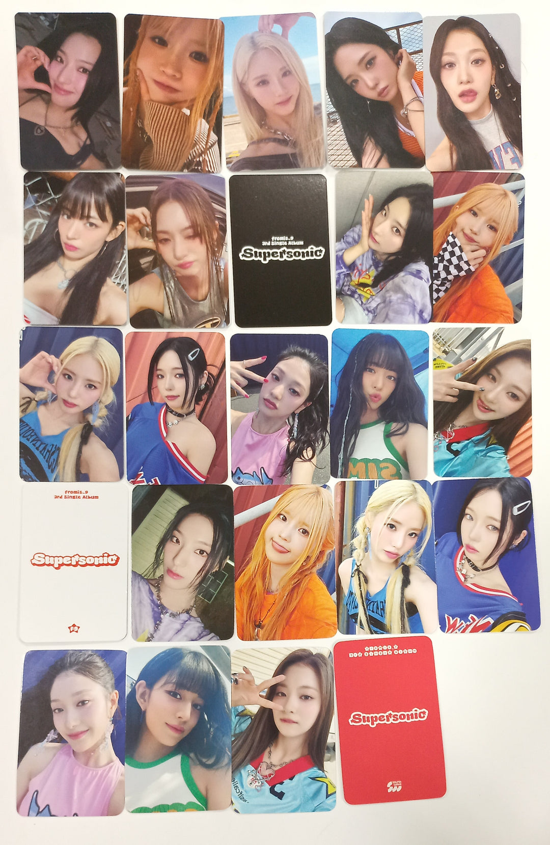 Fromis_9 "SuperSonic" - [Soundwave, Music Plant, Blue Dream Media] Fansign Event Photocard [24.9.26]