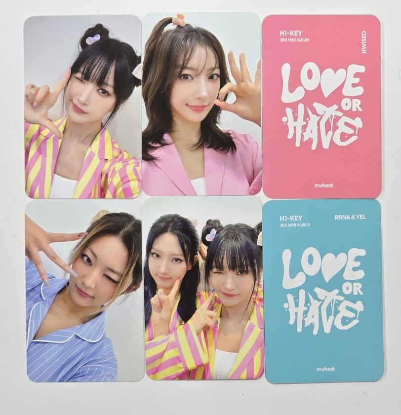 H1-KEY "LOVE or HATE" - Beat Mall Fansign Event Photocard [24.9.26] - HALLYUSUPERSTORE