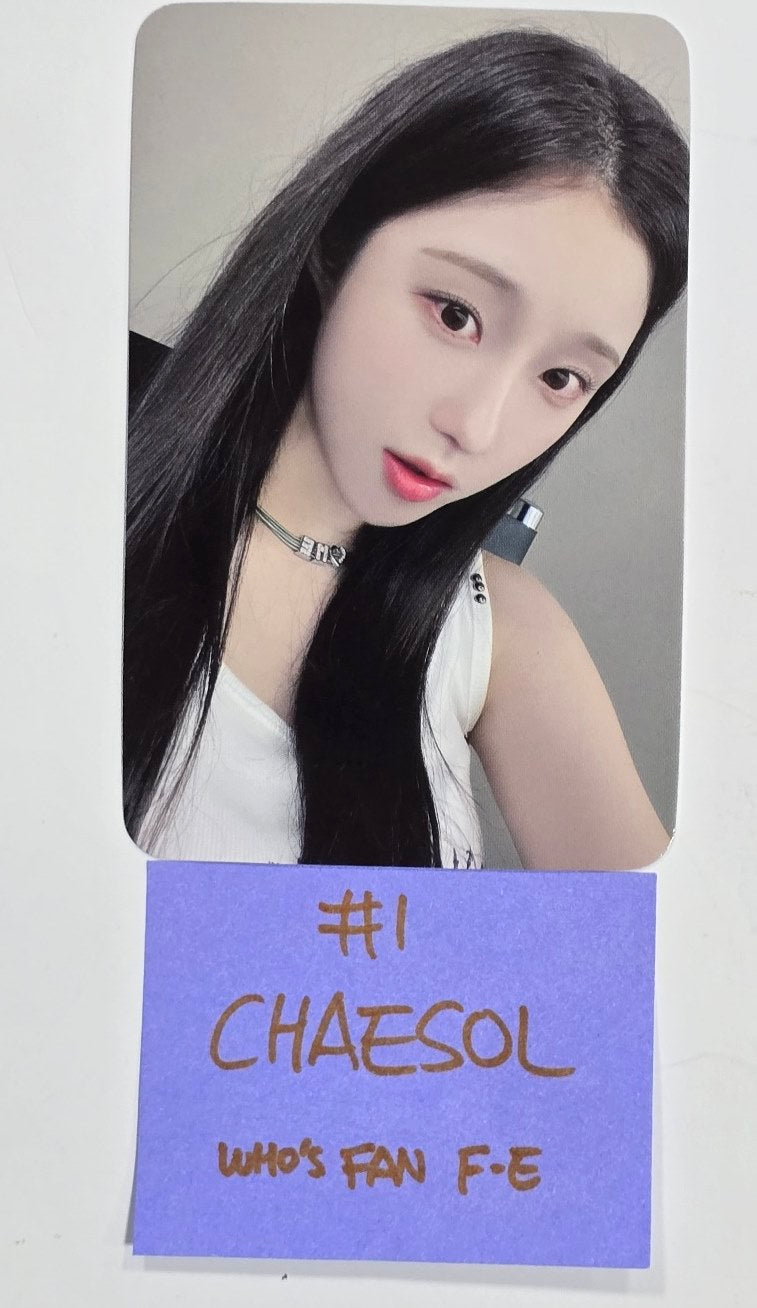 Cignature "Sweetie but Saltie" - [Who's Fanm Everline] Fansign Event Photocard [24.9.26] - HALLYUSUPERSTORE