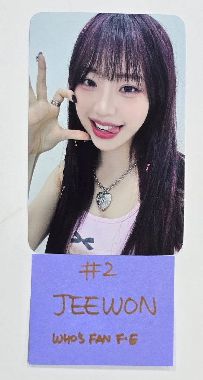 Cignature "Sweetie but Saltie" - [Who's Fanm Everline] Fansign Event Photocard [24.9.26] - HALLYUSUPERSTORE