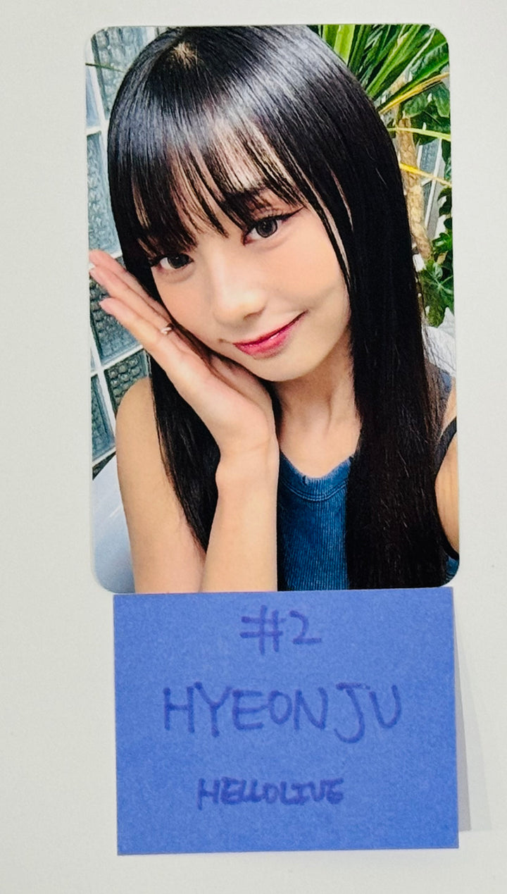 UNIS 'CURIOUS' - Hello Live Fansign Event Photocard Round 3 [24.9.26]