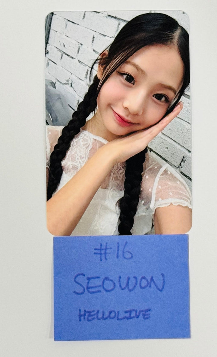 UNIS 'CURIOUS' - Hello Live Fansign Event Photocard Round 3 [24.9.26]