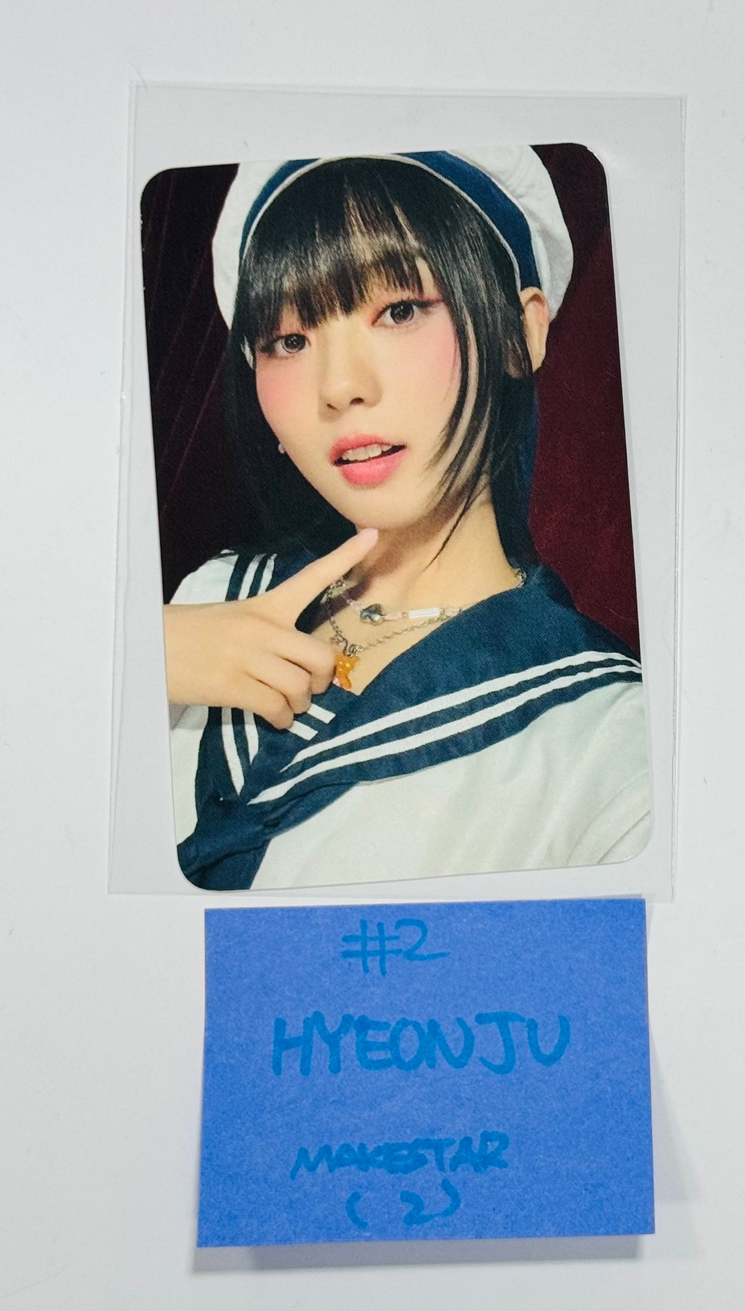 UNIS 'CURIOUS' - Makestar Fansign Event Photocard [Poca Ver.] Round 2 [24.9.26] - HALLYUSUPERSTORE