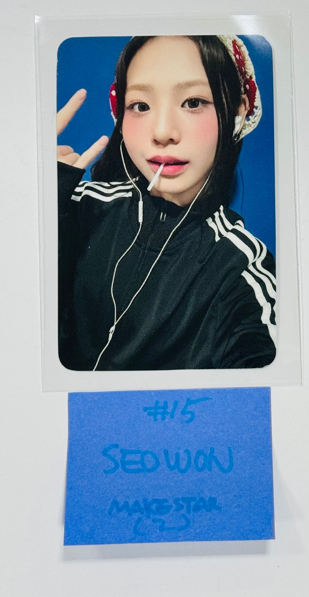 UNIS 'CURIOUS' - Makestar Fansign Event Photocard [Poca Ver.] Round 2 [24.9.26] - HALLYUSUPERSTORE