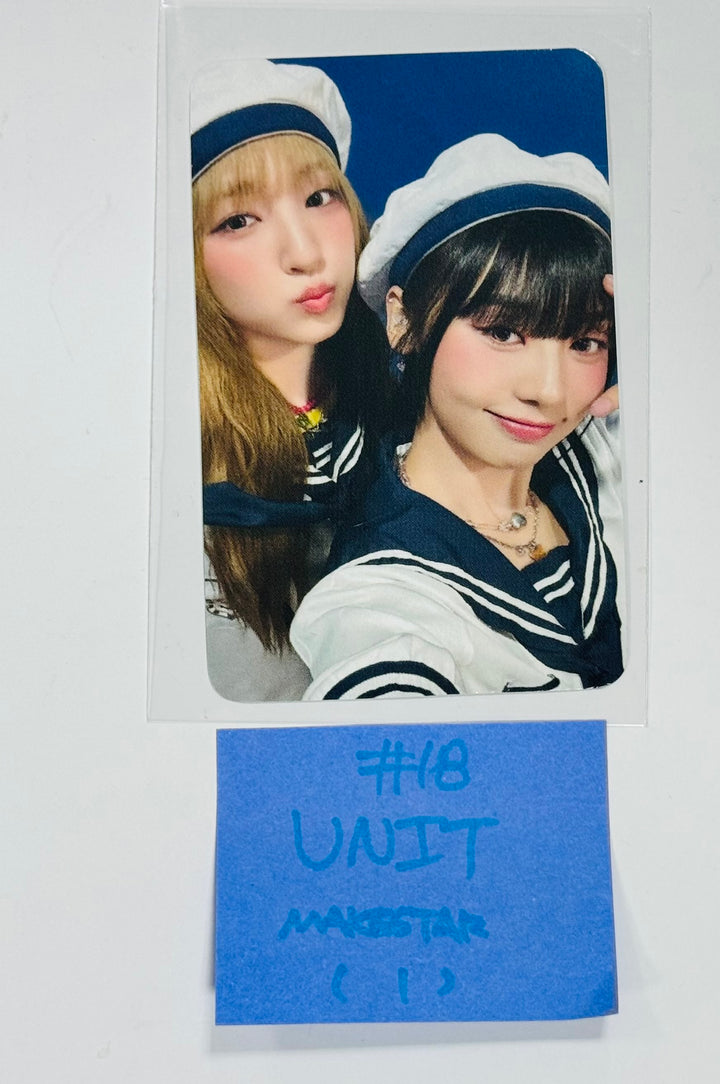 UNIS 'CURIOUS' - Makestar Fansign Event Photocard [Poca Ver.] Round 2 [24.9.26] - HALLYUSUPERSTORE