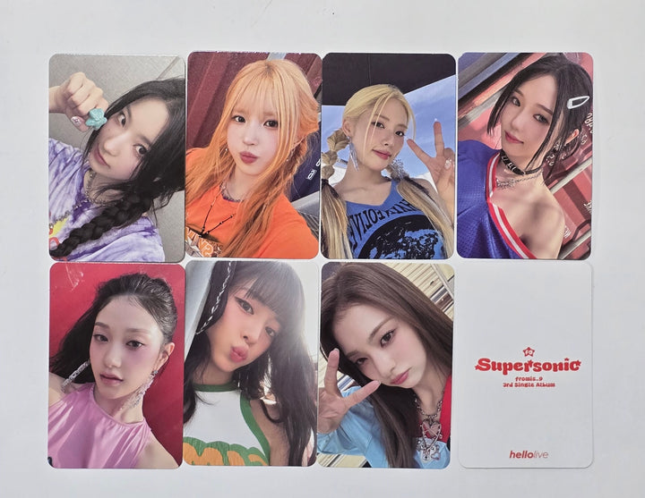 Fromis_9 "SuperSonic" - Hello Live Fansign Event Photocard Round 2 [24.9.27] - HALLYUSUPERSTORE