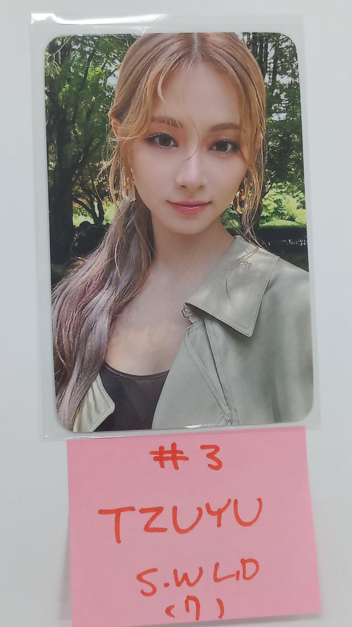 Tzuyu (of Twice) "abouTZU" - Soundwave Lucky Draw Event Photocard, 2 Cut Photo [24.9.30] - HALLYUSUPERSTORE