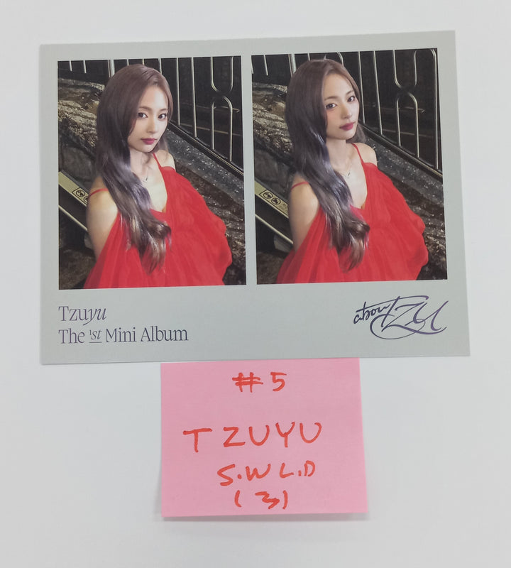 Tzuyu (of Twice) "abouTZU" - Soundwave Lucky Draw Event Photocard, 2 Cut Photo [24.9.30] - HALLYUSUPERSTORE