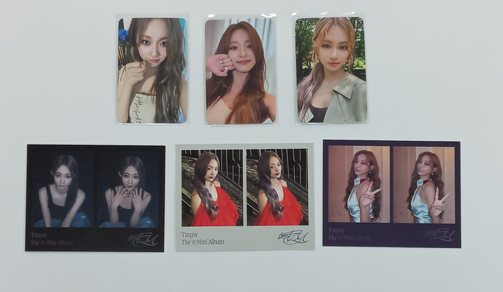 Tzuyu (of Twice) "abouTZU" - Soundwave Lucky Draw Event Photocard, 2 Cut Photo [24.9.30] - HALLYUSUPERSTORE