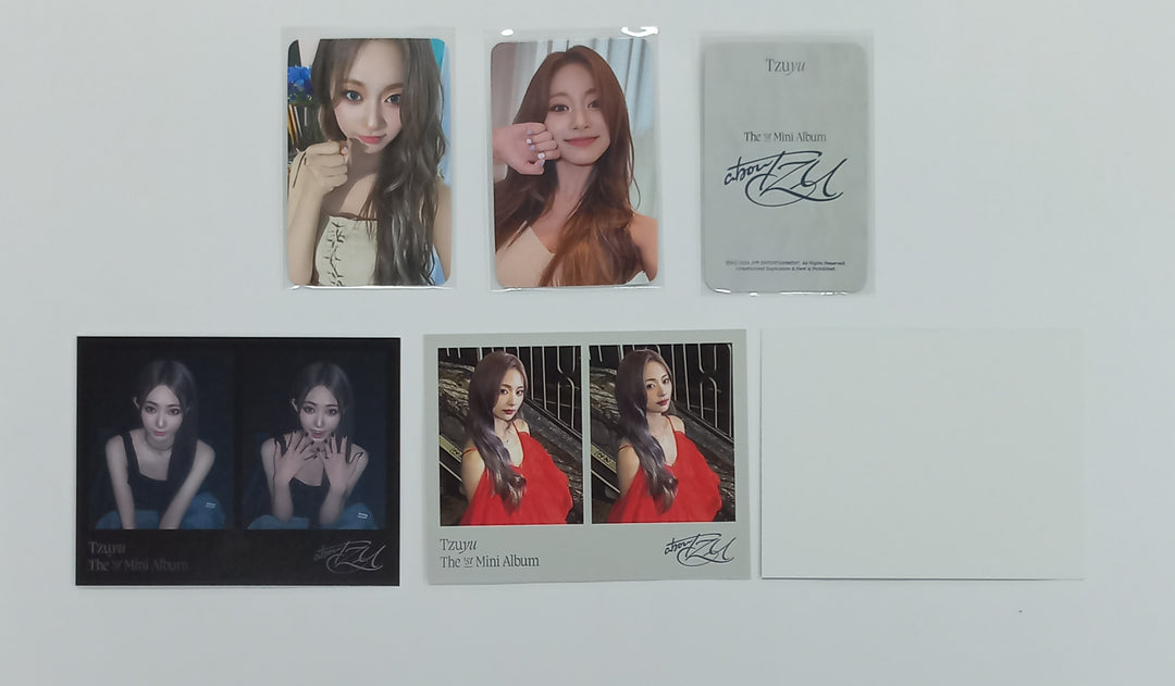 Tzuyu (of Twice) "abouTZU" - Soundwave Lucky Draw Event Photocard, 2 Cut Photo [24.9.30] - HALLYUSUPERSTORE