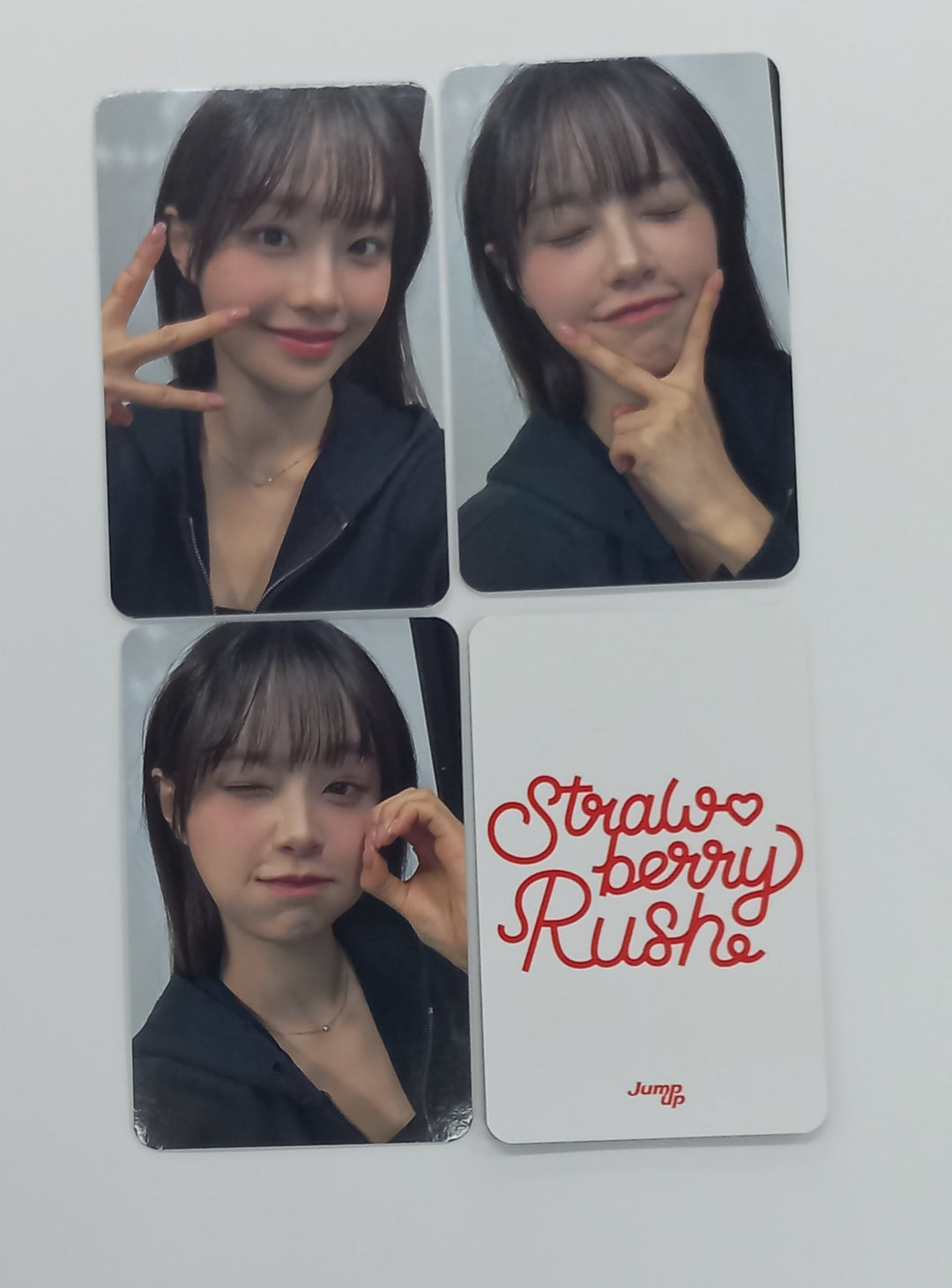 CHUU "Strawberry Rush" - Jump Up Fansign Event Photocard (STAYG Album Ver.) Round 2 [24.9.30] - HALLYUSUPERSTORE