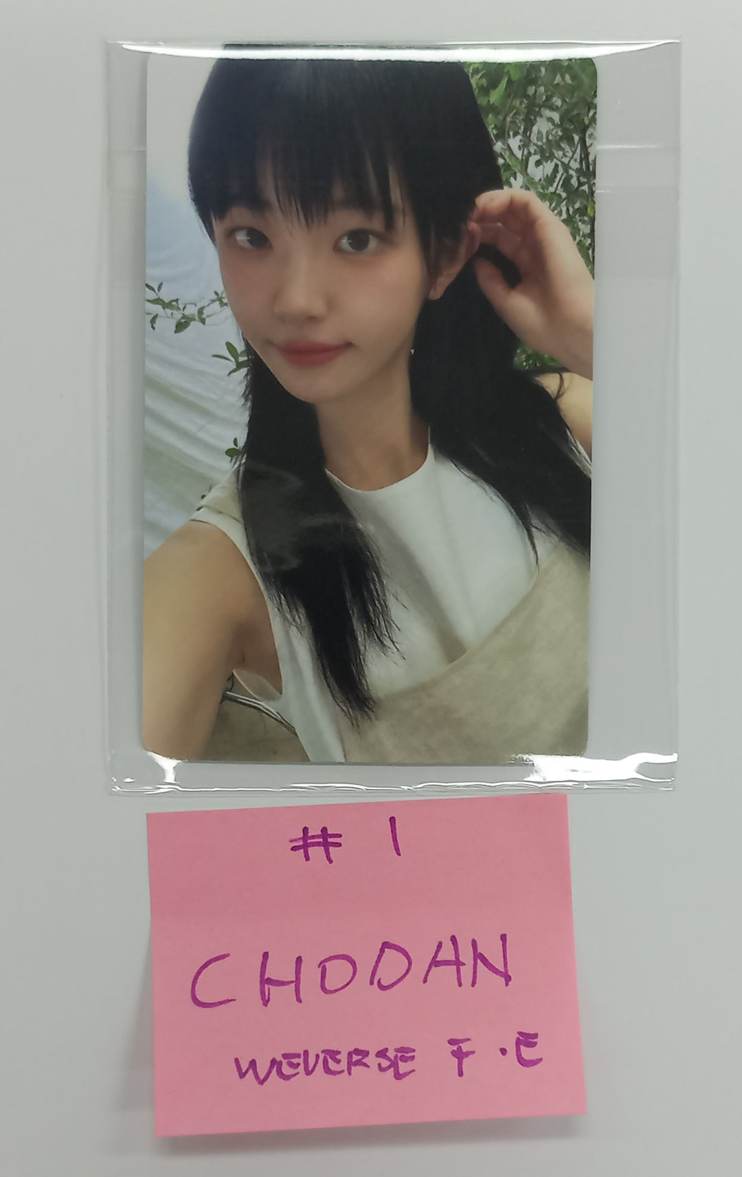 QWER "Algorithm's Blossom" - Weverse Shop Fansign Event Photocard [24.9.30] - HALLYUSUPERSTORE