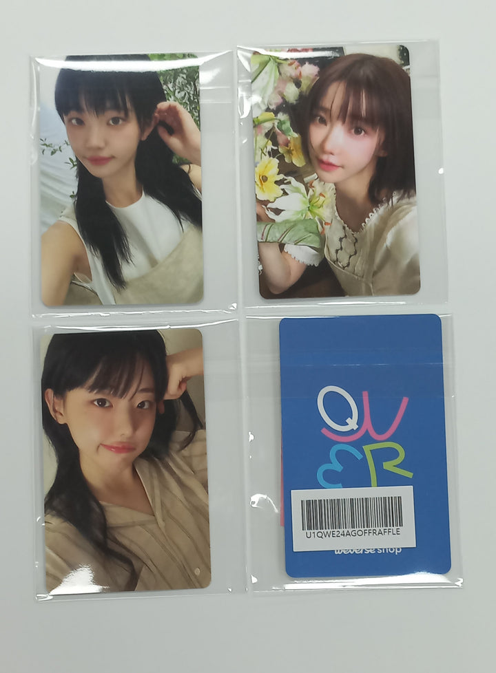 QWER "Algorithm's Blossom" - Weverse Shop Fansign Event Photocard [24.9.30] - HALLYUSUPERSTORE