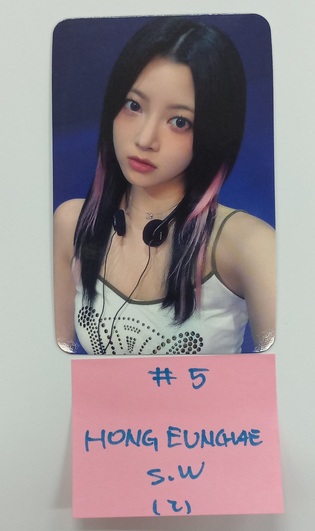 LE SSERAFIM "CRAZY" - Soundwave Fansign Event Photocard [24.9.30] - HALLYUSUPERSTORE