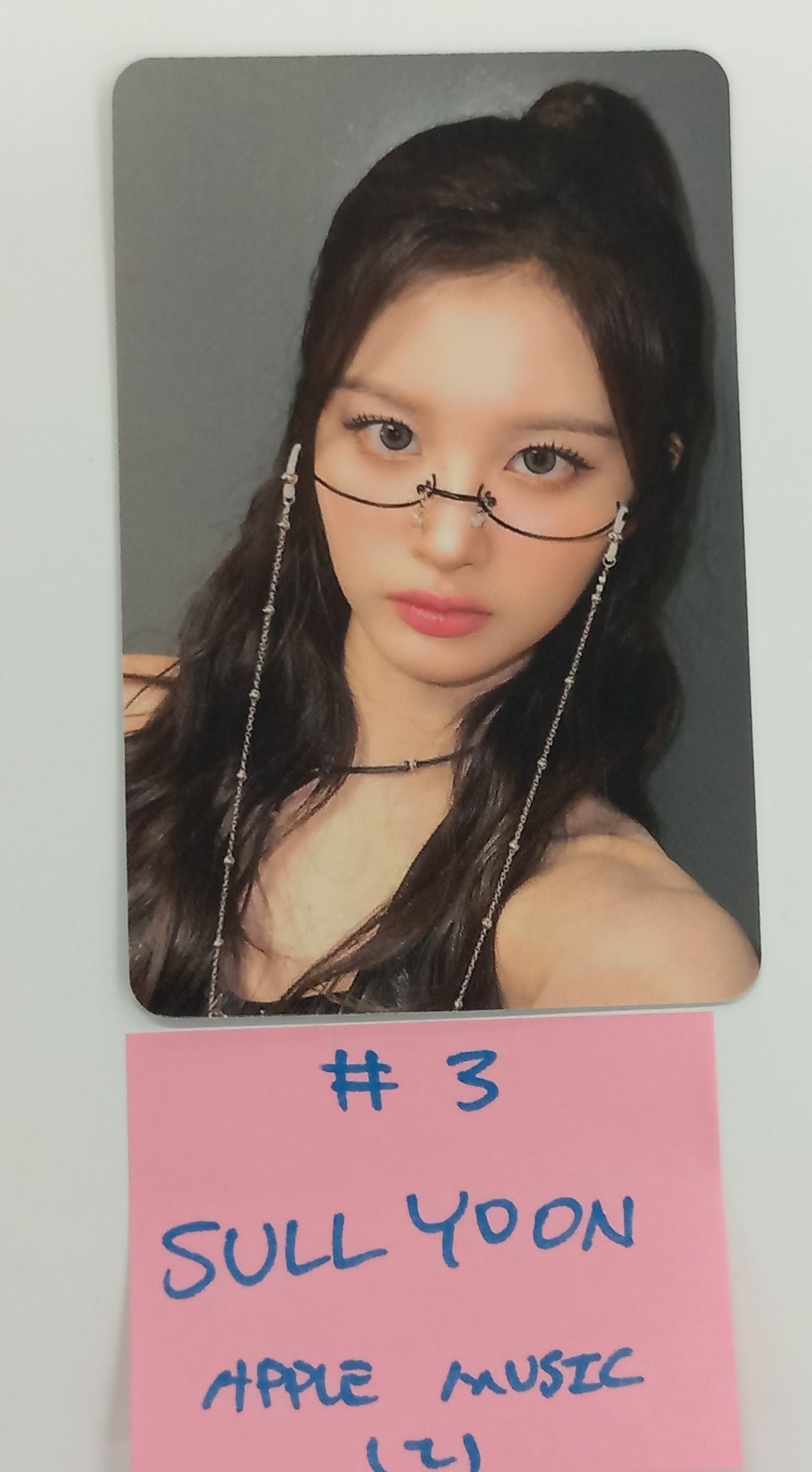 NMIXX "Fe3O4: STICK OUT" - Apple Music Fansign Event Photocard [24.9.30] - HALLYUSUPERSTORE