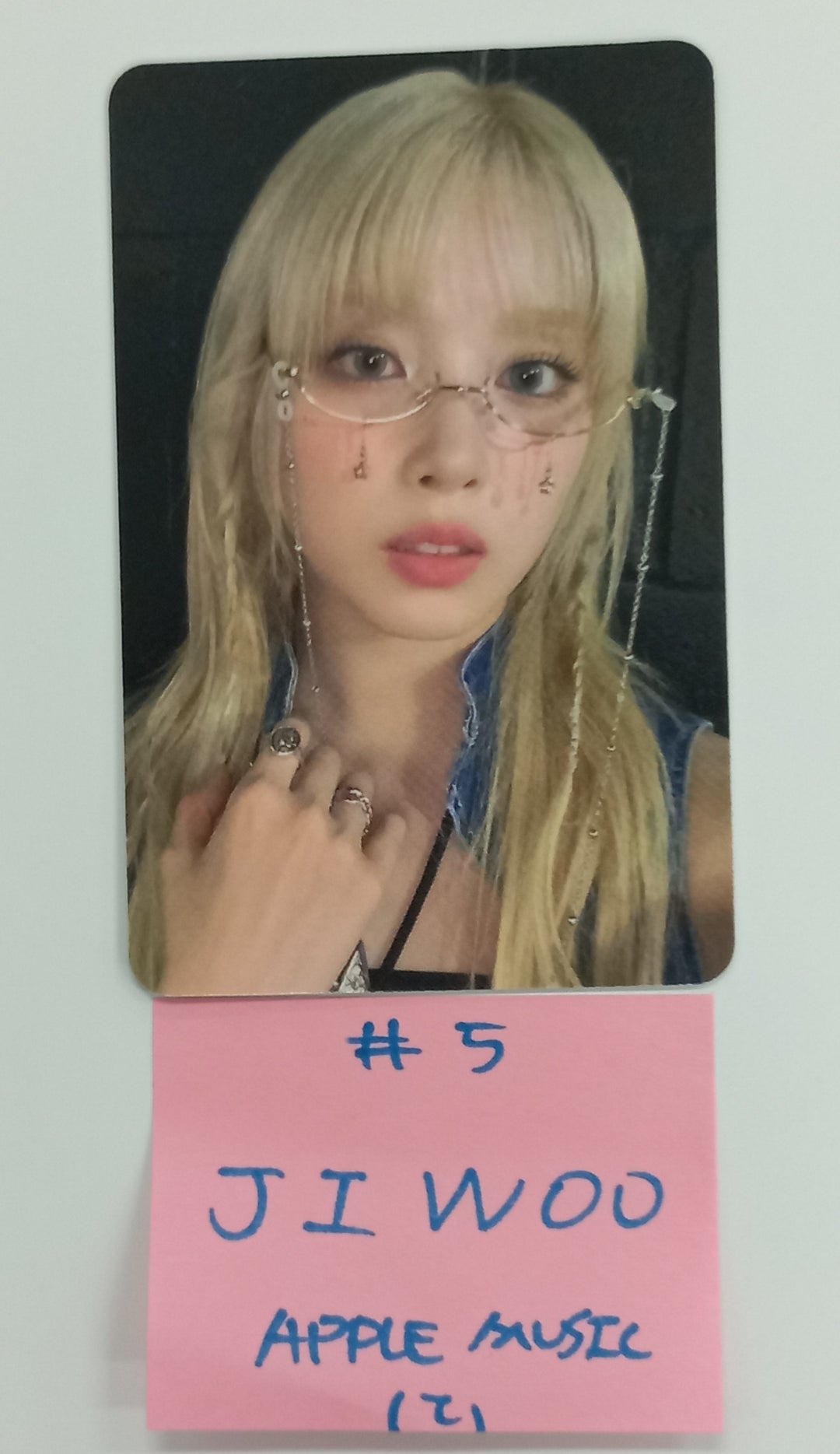 NMIXX "Fe3O4: STICK OUT" - Apple Music Fansign Event Photocard [24.9.30] - HALLYUSUPERSTORE