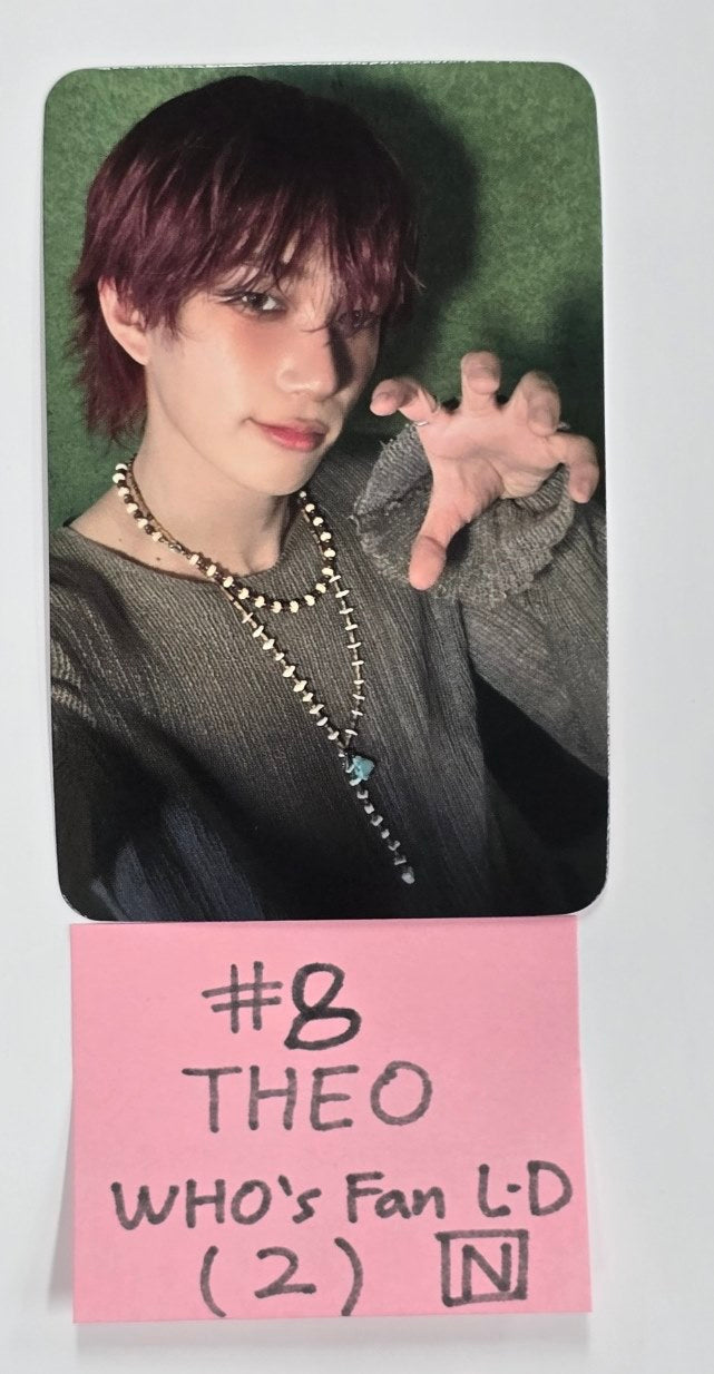 P1Harmony “Sad Song” Who's Fan Lucky Draw Event Photocard [24.9.30