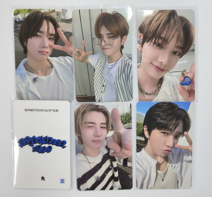 Boynextdoor "19.99" - Powerstation Lucky Draw Event Photocard Round 2 [24.10.2] - HALLYUSUPERSTORE