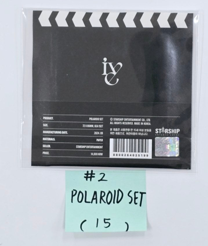 IVE THE 1ST WORLD TOUR in CINEMA - Official MD [Light Keyring, Polaroid Set, Photocard Stand Set, Postcard Book, Photocard Pouch & Photocard Set, Photo Film Keyring, Photo Set] (1) [24.10.2]