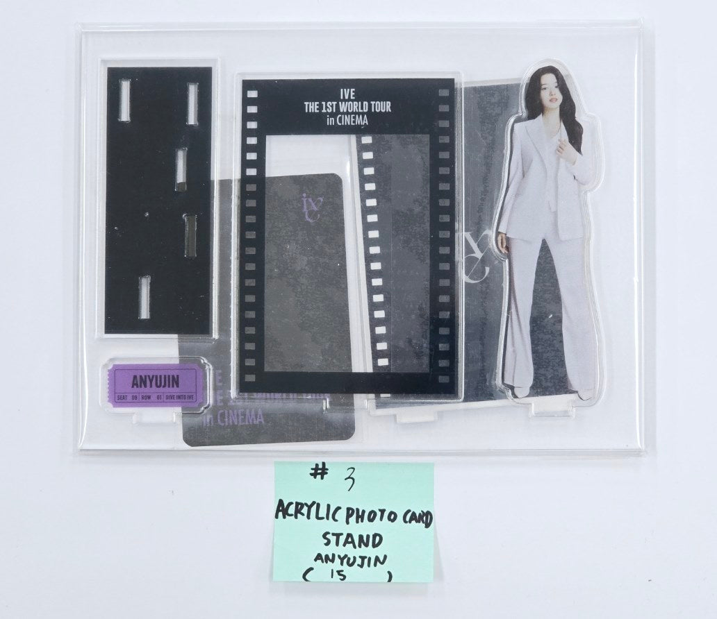 IVE THE 1ST WORLD TOUR in CINEMA - Official MD [Light Keyring, Polaroid Set, Photocard Stand Set, Postcard Book, Photocard Pouch & Photocard Set, Photo Film Keyring, Photo Set] (1) [24.10.2] - HALLYUSUPERSTORE