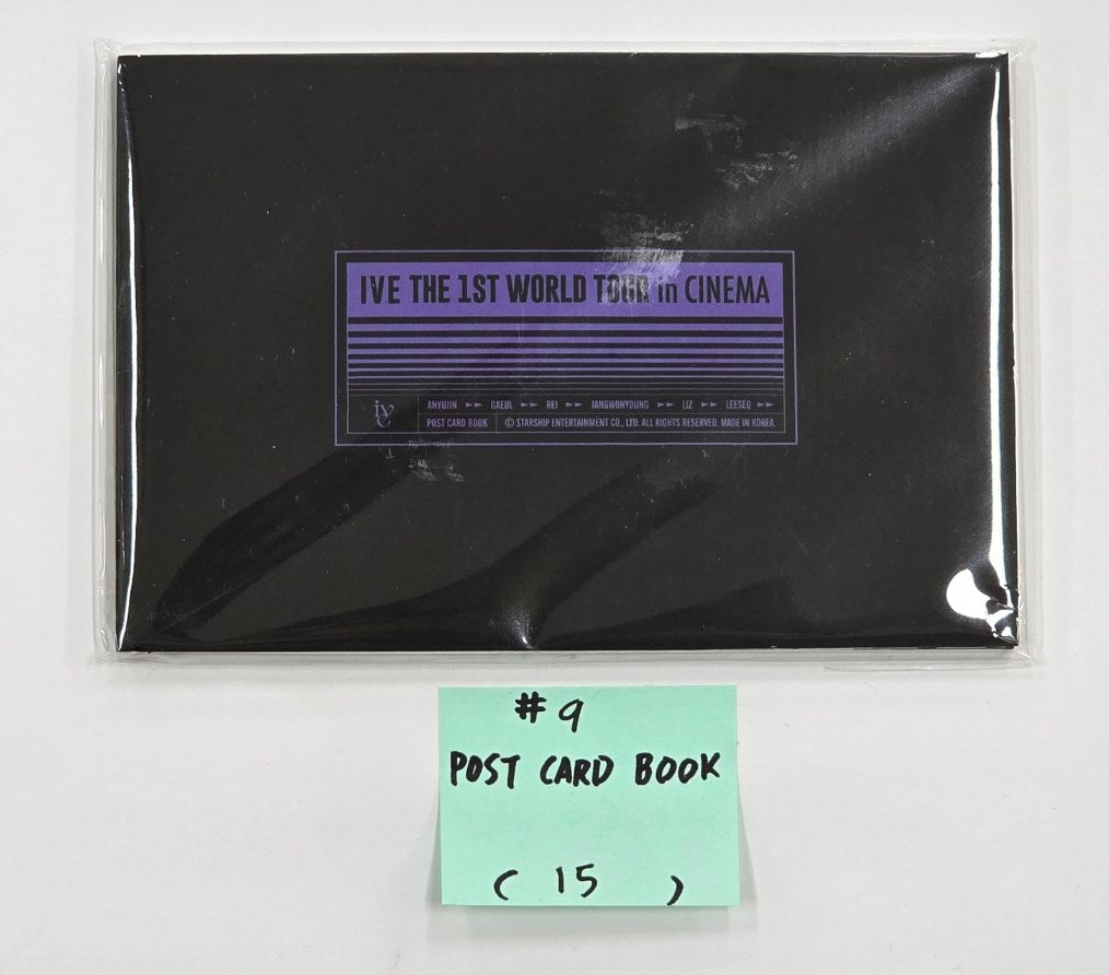 IVE THE 1ST WORLD TOUR in CINEMA - Official MD [Light Keyring, Polaroid Set, Photocard Stand Set, Postcard Book, Photocard Pouch & Photocard Set, Photo Film Keyring, Photo Set] (1) [24.10.2]