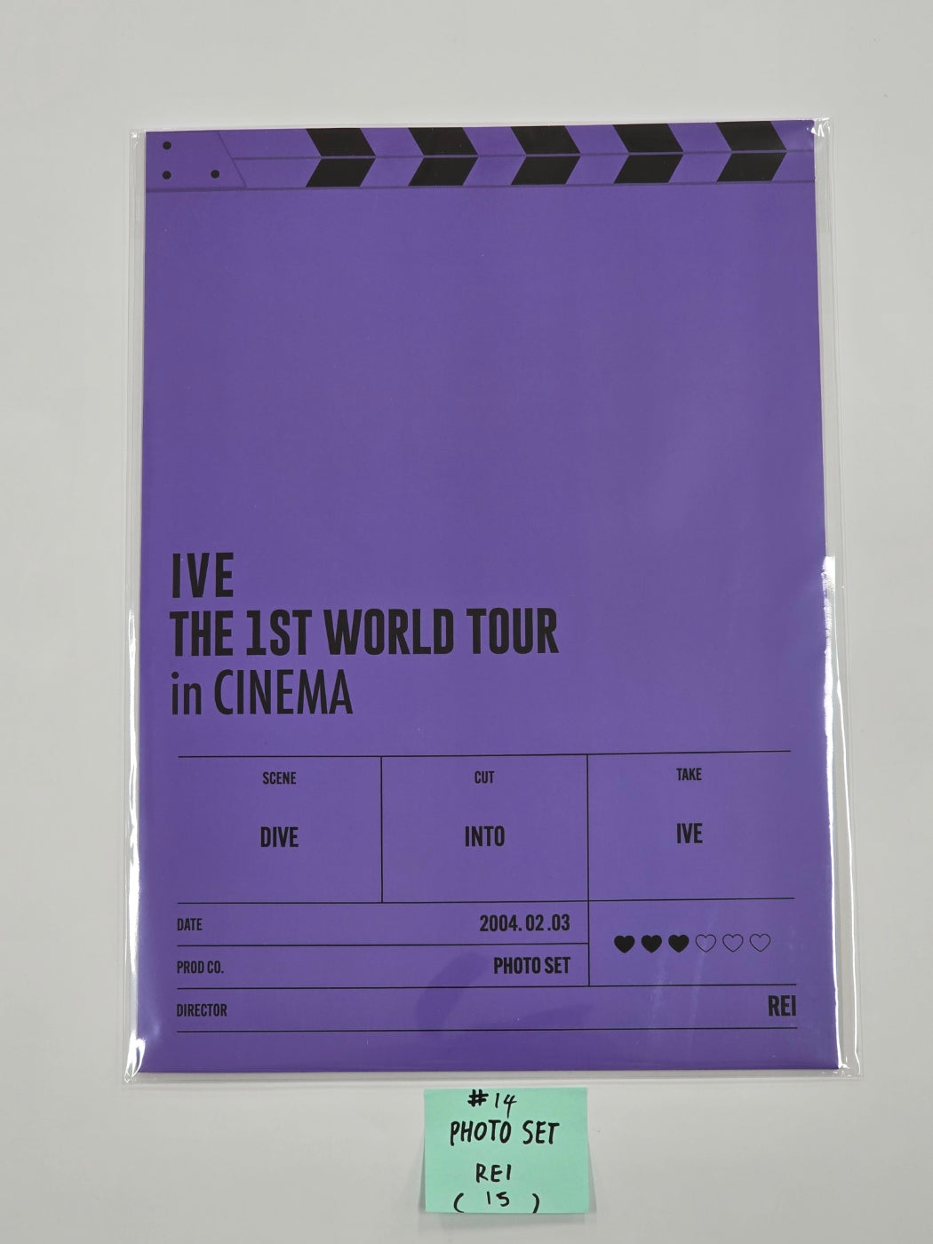 IVE THE 1ST WORLD TOUR in CINEMA - Official MD [Light Keyring, Polaroid Set, Photocard Stand Set, Postcard Book, Photocard Pouch & Photocard Set, Photo Film Keyring, Photo Set] (1) [24.10.2] - HALLYUSUPERSTORE